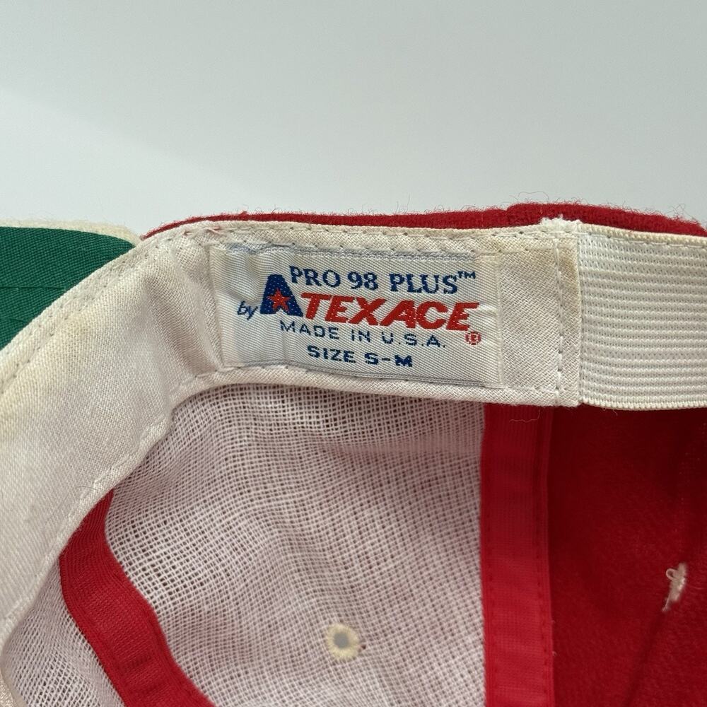 Vintage The Skin Game Big Horn Embroidered Wool Hat PGA Tour Golf Stretch Back - Picture 9 of 9